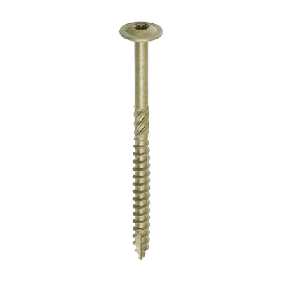 TIMCO Wafer Head Exterior Green Timber Screws  - 6.7 x 95