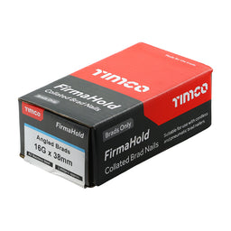 TIMCO FirmaHold Collated 16 Gauge Angled A2 Stainless Steel Brad Nails - 16g x 38 (2000pcs)