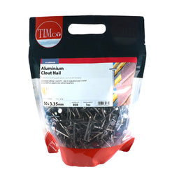 TIMCO Clout Nails Aluminium - 50 x 3.35 (1kg)