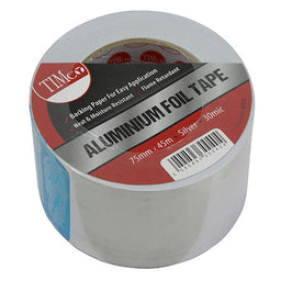 TIMCO Aluminium Foil Tape - 45m x 75mm