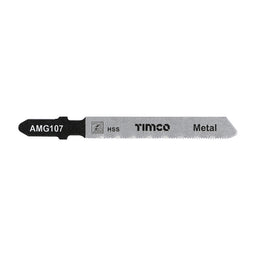 TIMCO Jigsaw Blades Metal Cutting HSS Blades - T118G (5pcs)