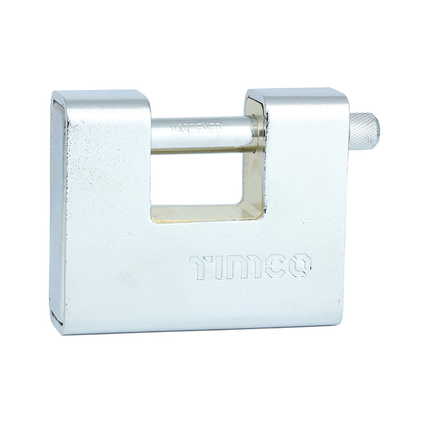 TIMCO Armoured Rectangular Padlock - 90mm