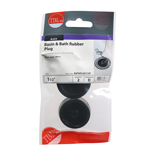 TIMCO Bath & Sink Plugs - 1 1/2