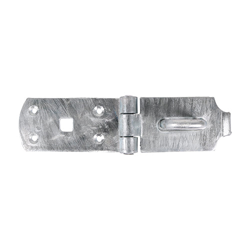 TIMCO Heavy Duty Hasp & Staple Secure Bolt On Hot Dipped Galvanised - 8