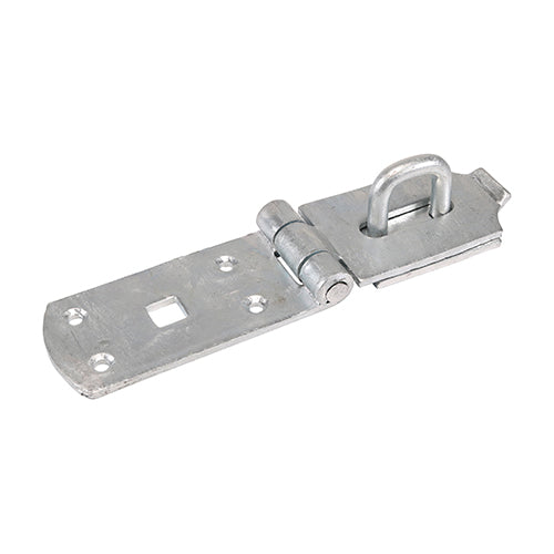 TIMCO Heavy Duty Hasp & Staple Secure Bolt On Hot Dipped Galvanised - 8