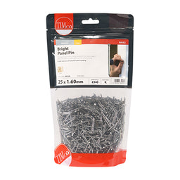 TIMCO Panel Pins Bright - 25 x 1.60 (1kg)