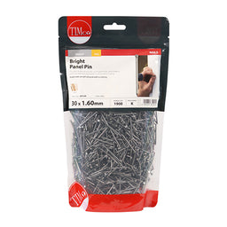 TIMCO Panel Pins Bright - 30 x 1.60 (1kg)