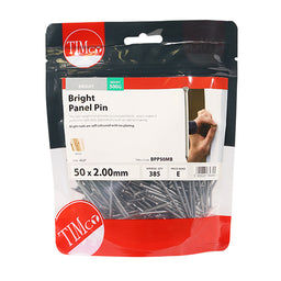 TIMCO Panel Pins Bright - 50 x 2.00 (0.5kg)