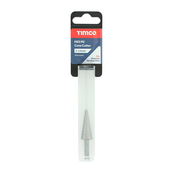 TIMCO Cone Cutter M2 HSS - 3-14mm