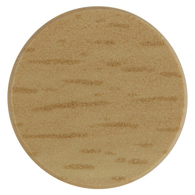 TIMCO Self-Adhesive Screw Cover Caps Beech - 13mm (112pcs)