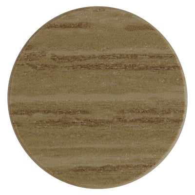 TIMCO Self-Adhesive Screw Cover Caps Odessa Oak - 13mm (112pcs)