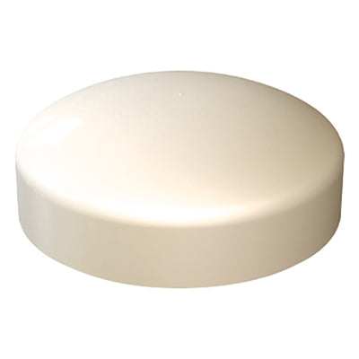 TIMCO Two Piece Screw Caps Cream - To Fit 3.5 to 4.2 Screw (100pcs)