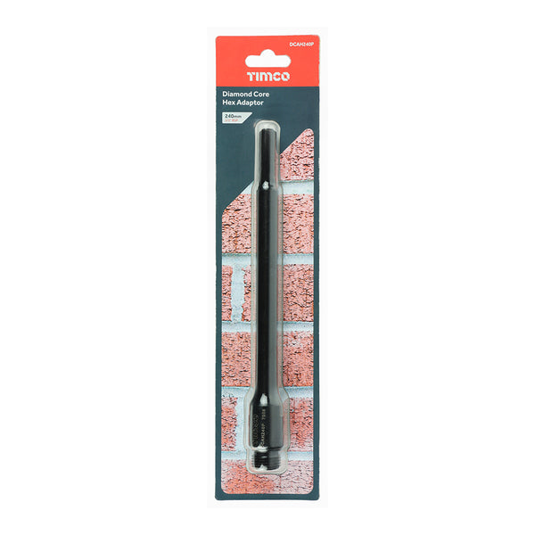 TIMCO Diamond GP Core Hex Adaptor - 240mm