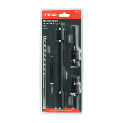 TIMCO Dry Diamond Core Accessory Kit - 5pcs