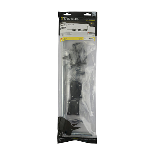 TIMCO Garage Drop Down Bolt Black - 18