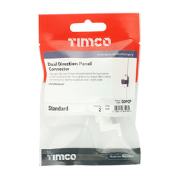 TIMCO Dual Direction Panel Connector (2pcs)