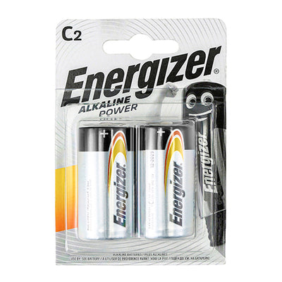 Energizer Alkaline Power Battery - C E93 (2pcs)