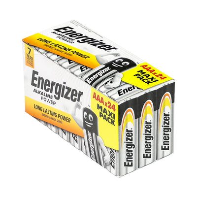 Energizer Alkaline Power Battery Value Home Pack - AAA (24pcs)