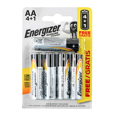 Energizer Alkaline Power Battery - AA (5pcs)