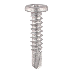 TIMCO Self-Drilling Metal Framing Low Profile Pancake Head Exterior Silver Screws - 5.5 x 19 (500pcs)