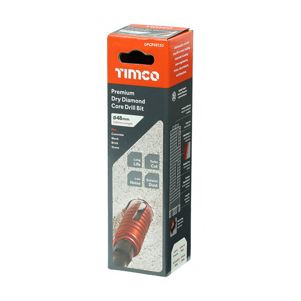 TIMCO Diamond GP Core Bit - 48 x 150mm