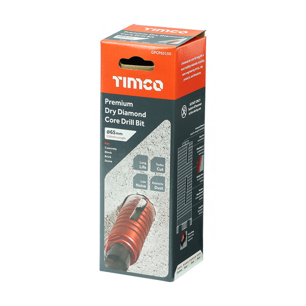 TIMCO Diamond GP Core Bit - 65 x 150mm