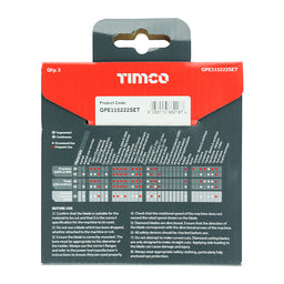 TIMCO General Purpose Diamond Blade Segmented  - 115 x 22.2 (3pcs)