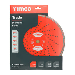 TIMCO Diamond Blade Continuous - 300 x 20