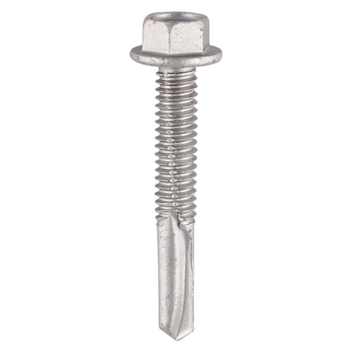 TIMCO Self-Drilling Heavy Section Drill Screw Exterior Silver - 5.5 x 32 (100pcs)