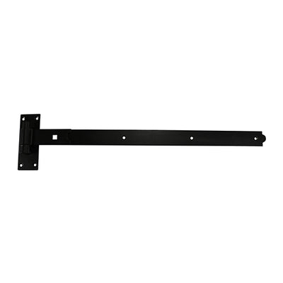 TIMCO Straight Band & Hook On Plates Hinges Black - 750mm (2pcs)