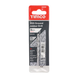 TIMCO Ground Jobber Drills HSS M2 - 6.0mm