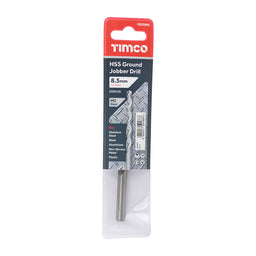 TIMCO Ground Jobber Drills HSS M2 - 8.5mm