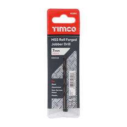 TIMCO Roll Forged Jobber Drills HSS - 7.0mm (10pcs)