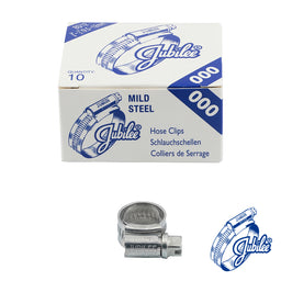 Jubilee Clip Mild Steel 9.5-12mm (10pcs)