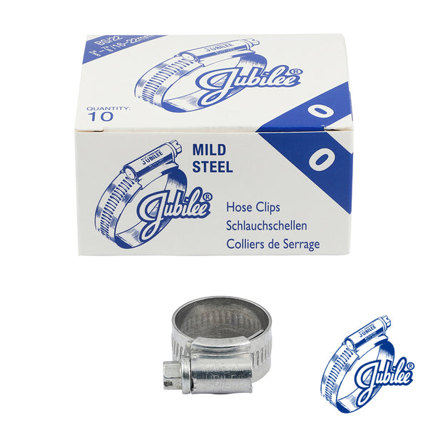 Jubilee Clip Mild Steel 16-22mm (10pcs)