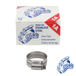 Jubilee Clip Stainless Steel 22-30mm (10pcs)