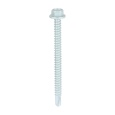 TIMCO Self-Drilling Light Section Drill Screw Exterior Silver - 5.5 x 70 (100pcs)