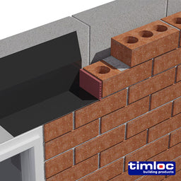 Timloc Cavity Wall Weep Vent Grey - 65 x 10 x 100mm (50pcs)