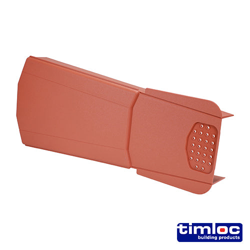 Timloc Dry Verge Unit Terracotta - 405 x 95/160mm (20pcs)