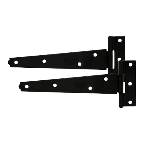 TIMCO Light Tee Hinges Black - 10