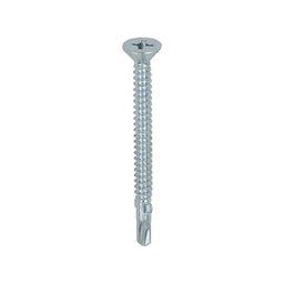 TIMCO Self-Drilling Wing-Tip Steel to Timber Light Section Silver Screws  - 5.5 x 65 (200pcs)