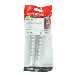 TIMCO Multi-Fix Bolts Hex Head Exterior Silver - 16.0 x 100 (2pcs)