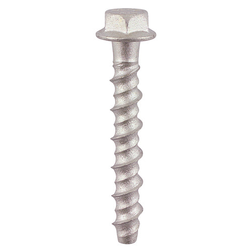 TIMCO Multi-Fix Bolts Hex Flange Head Exterior Silver - 6.0 x 130 (100pcs)