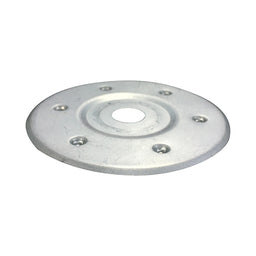 TIMCO Large Metal Insulation Discs Silver - 85mm (50pcs)
