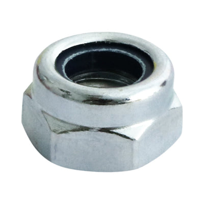 TIMCO Nylon Insert Nuts Type T DIN985 Silver - M8 (200pcs)