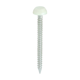 TIMCO Polymer Headed Pins A4 Stainless Steel Cream - 30mm (250pcs)