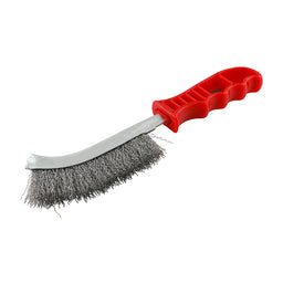 TIMCO Red Handle Wire Brush Steel - 255mm