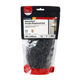 TIMCO Annular Ringshank Nails Sherardised - 40 x 2.65 (1kg)