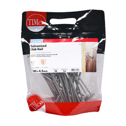 TIMCO Slab Nails Galvanised - 180 x 4.50 (1kg)