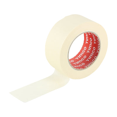 TIMCO Masking Tape Cream - 50m x 50mm